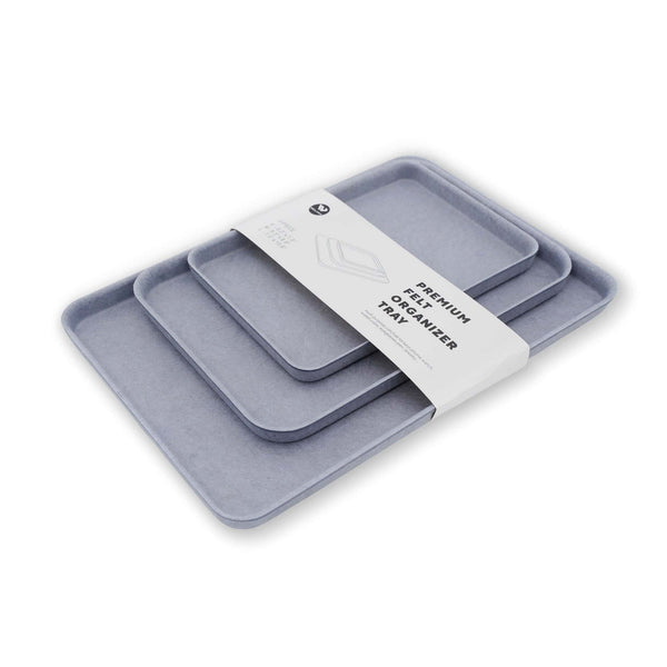 3-piece  EDC Catchall felt trays
